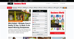 Desktop Screenshot of businessworldghana.com